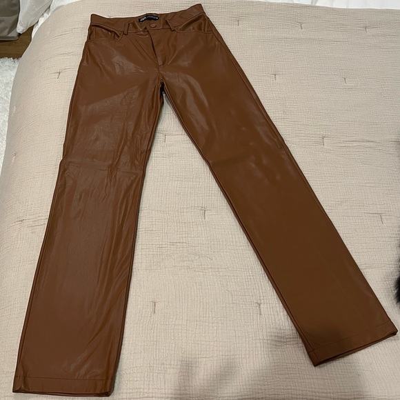 Zara Pants - Zara leather pants